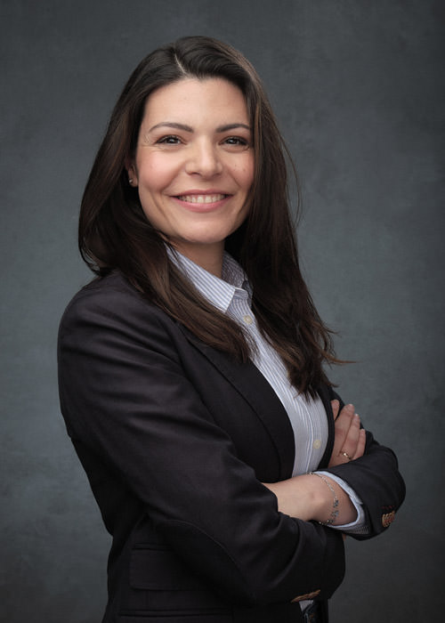 an example of a natural smile in a business portrait